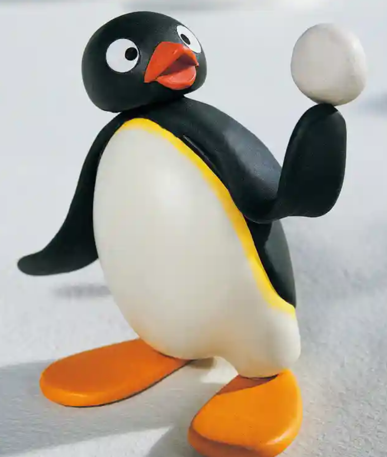 A profile picture of Pingu rather than Steve